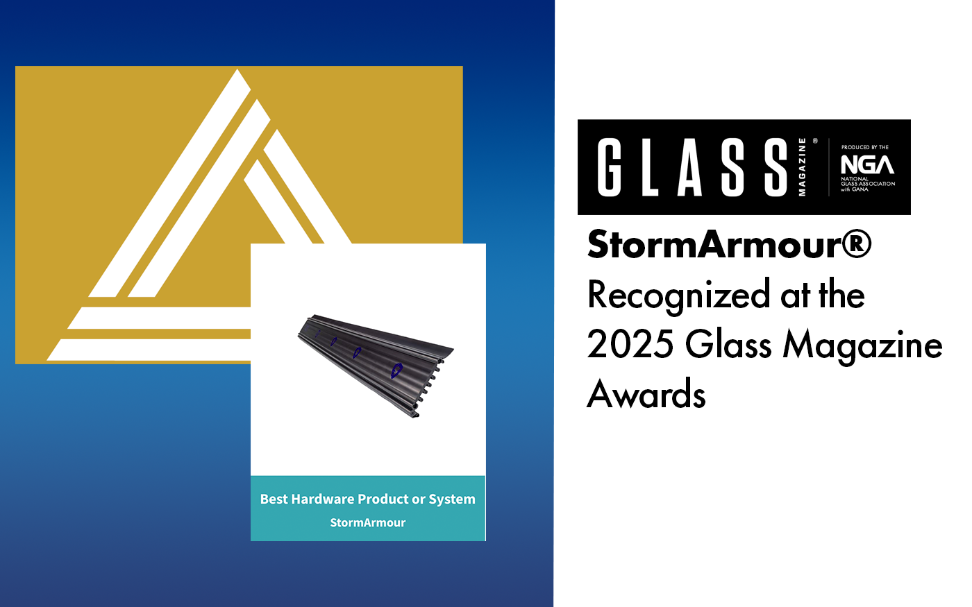 StormArmour® Recognized at the 2025 Glass Magazine Awards
