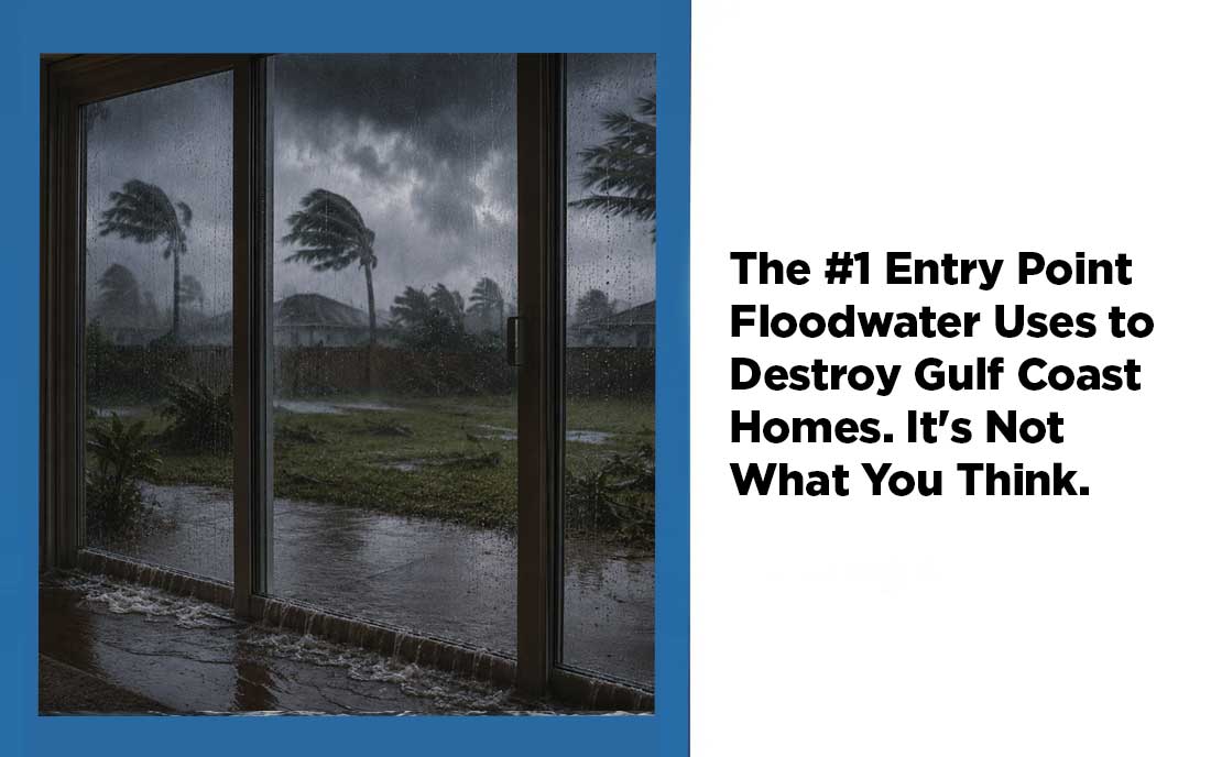 The #1 Entry Point Floodwater Uses to Destroy Gulf Coast Homes. It's Not What You Think.