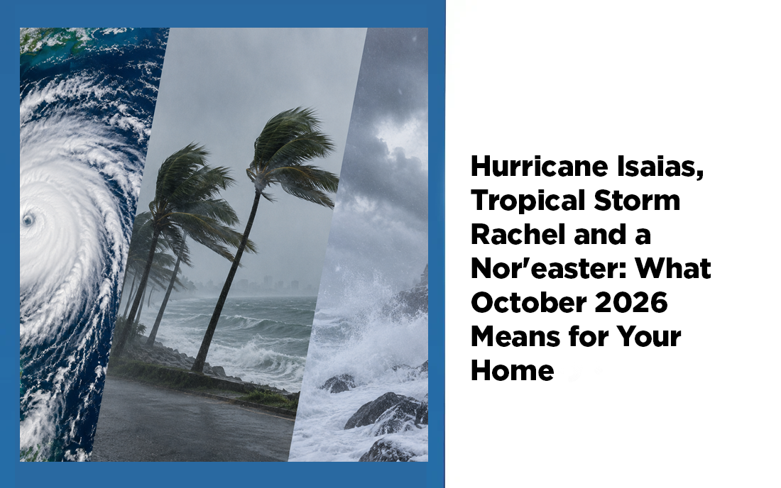 Hurricane Isaias, Tropical Storm Rachel and a Nor'easter: What October 2026 Means for Your Home